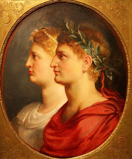 A Roman Couple by Peter Paul Rubens, c.1615